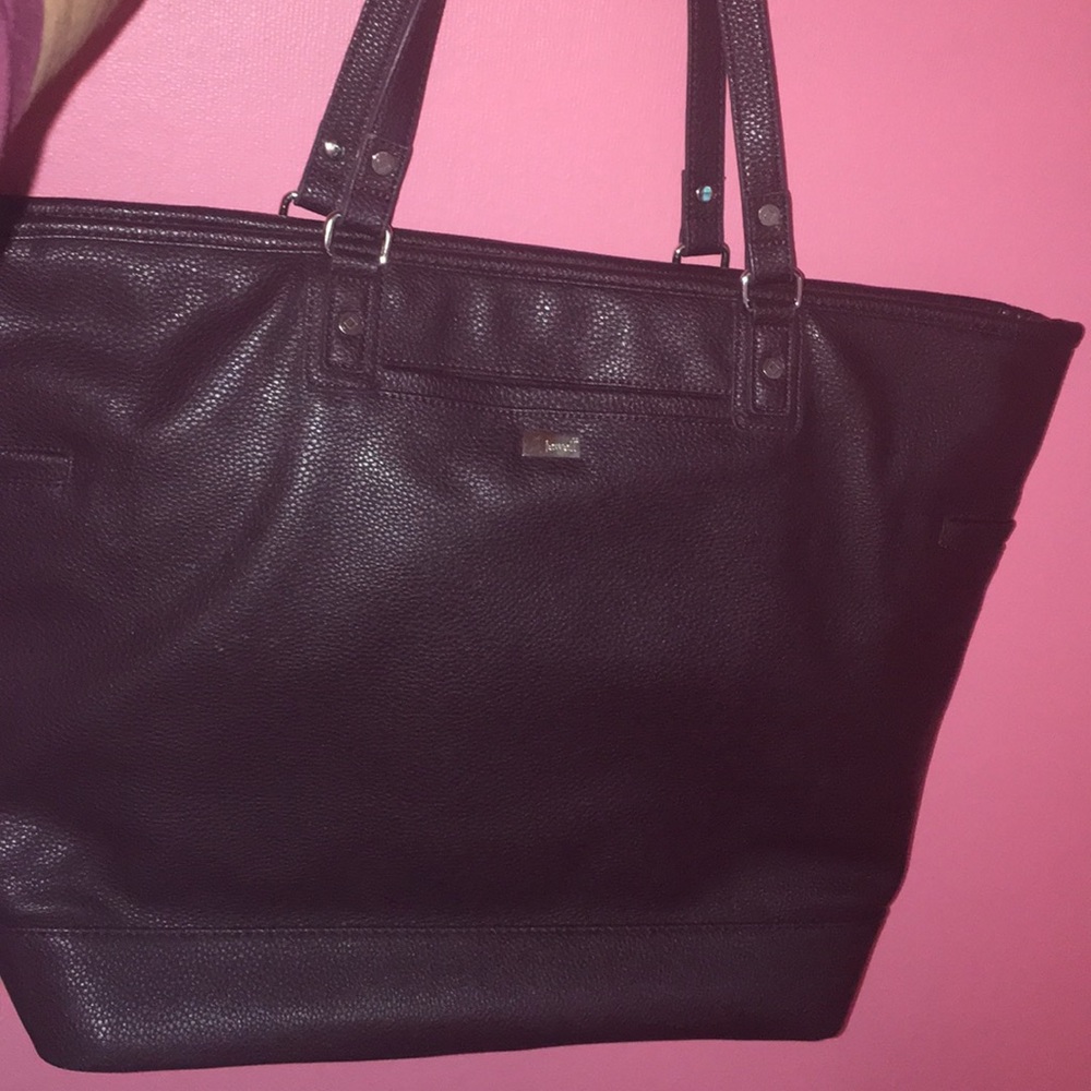HUGE burgundy Jewel tote bag!
